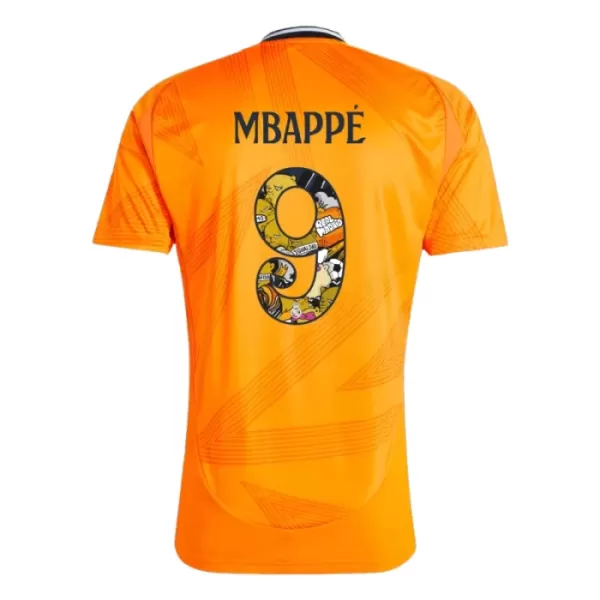 Maillot De Foot Real Madrid Kylian Mbappé 9 Extérieur 24/25 - Spécial