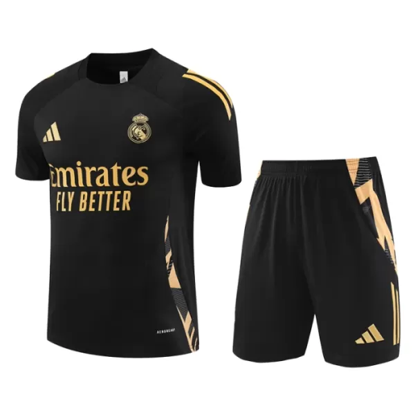 Kit De Football Real Madrid Pre-Match Enfant 24/25 Noir