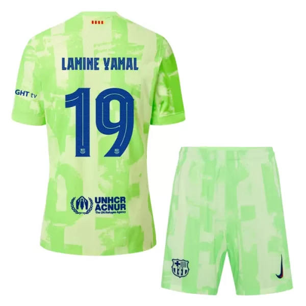 Kit De Football FC Barcelone Lamine Yamal 19 Enfant Third 24/25