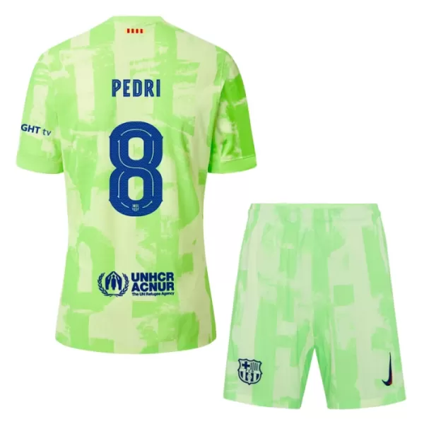 Kit De Football FC Barcelone Pedri 8 Enfant Third 24/25