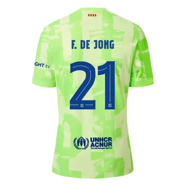 Maillot De Foot FC Barcelone Frenkie de Jong 21 Third 24/25