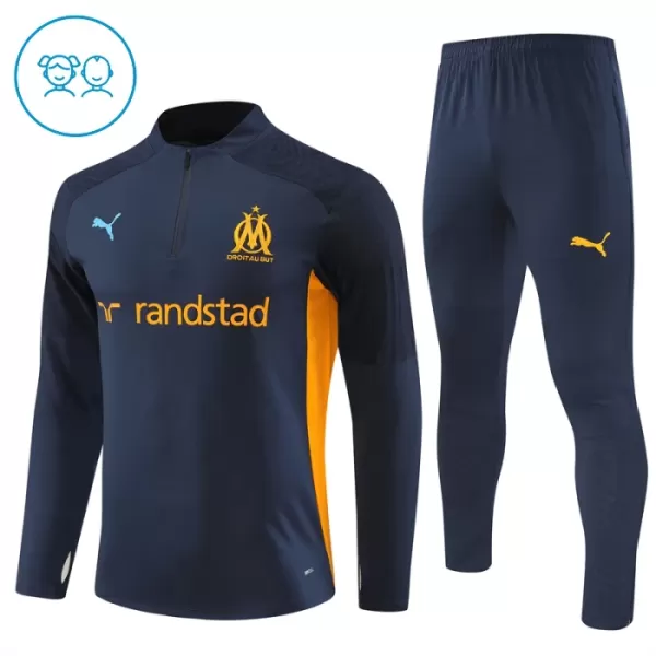 Olympique de Marseille Enfant Kit de Sweat-shirt d’entraînement 24/25 Navy