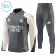 Real Madrid Enfant Kit de Sweat-shirt d’entraînement 24/25 Gris