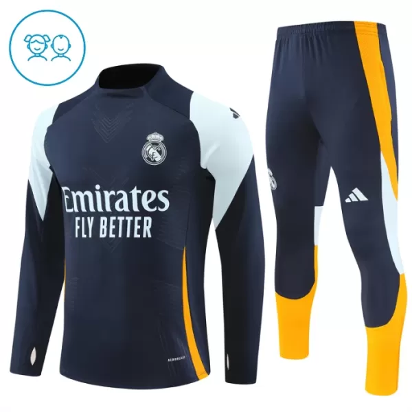 Real Madrid Enfant Kit de Sweat-shirt d’entraînement 24/25 Navy