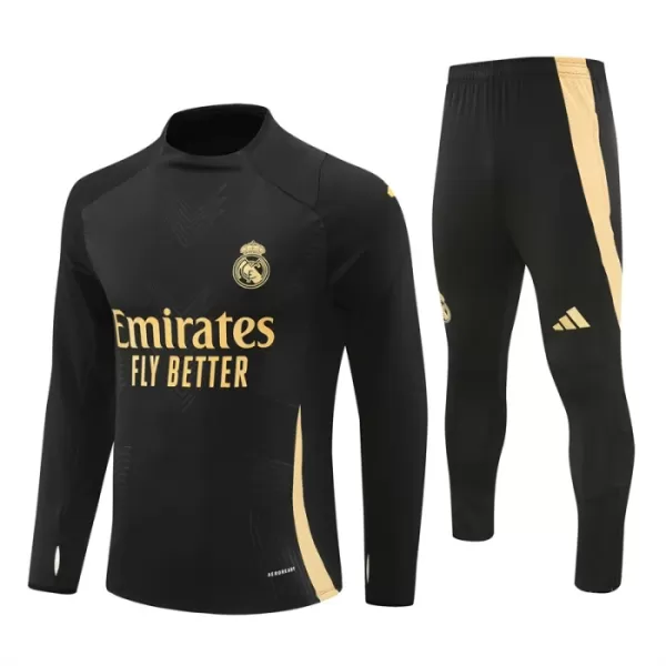 Real Madrid Kit de Sweat-shirt d’entraînement 24/25 Noir