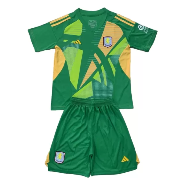 Kit De Football Gardien Aston Villa Enfant 24/25 Vert