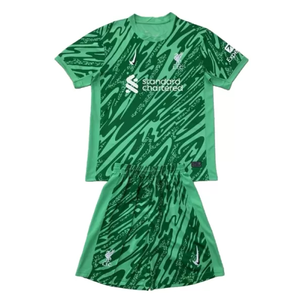 Kit De Football Gardien Liverpool Enfant 24/25 Vert