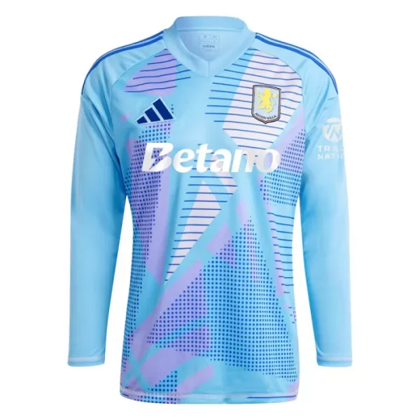 Maillot De Foot Gardien Aston Villa 24/25 Manches Longues Bleu