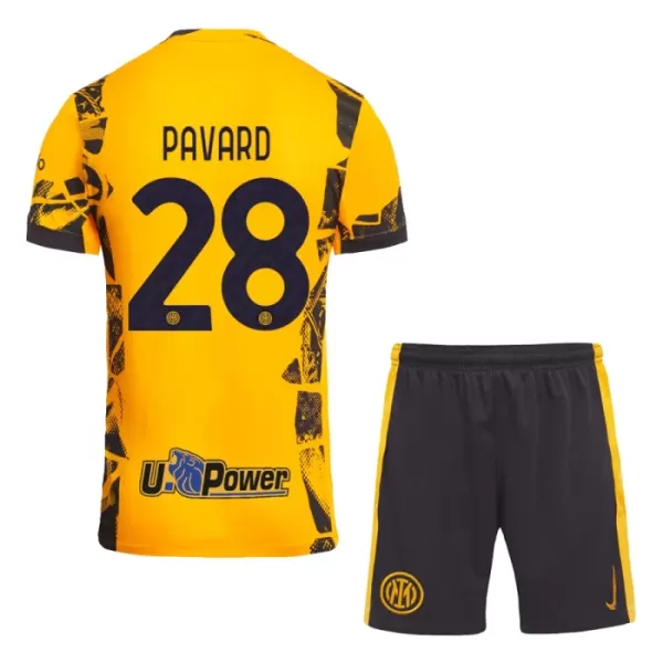 Kit De Football Inter Milan Benjamin Pavard 28 Enfant Third 24/25