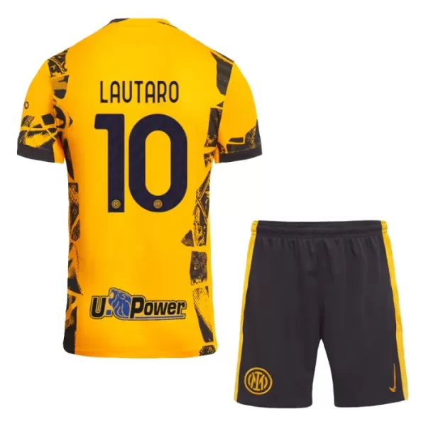 Kit De Football Inter Milan Lautaro Martínez 10 Enfant Third 24/25