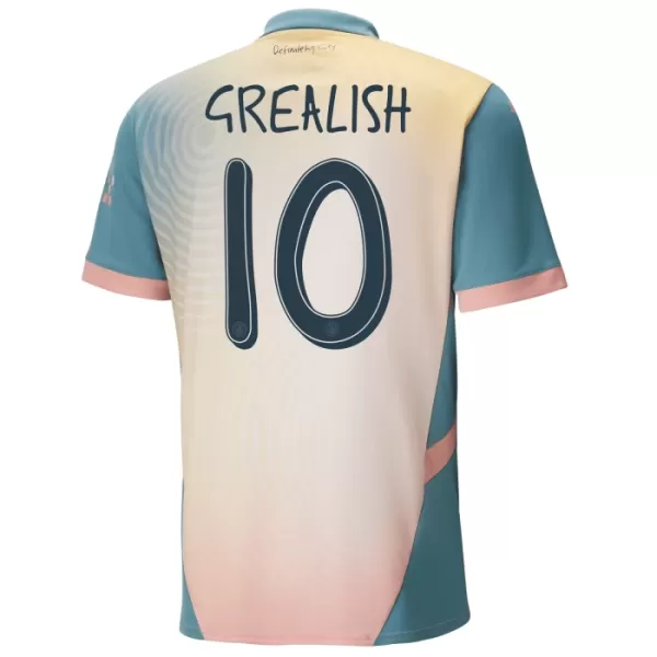 Kit De Football Manchester City Jack Grealish 10 Enfant Fourth 24/25