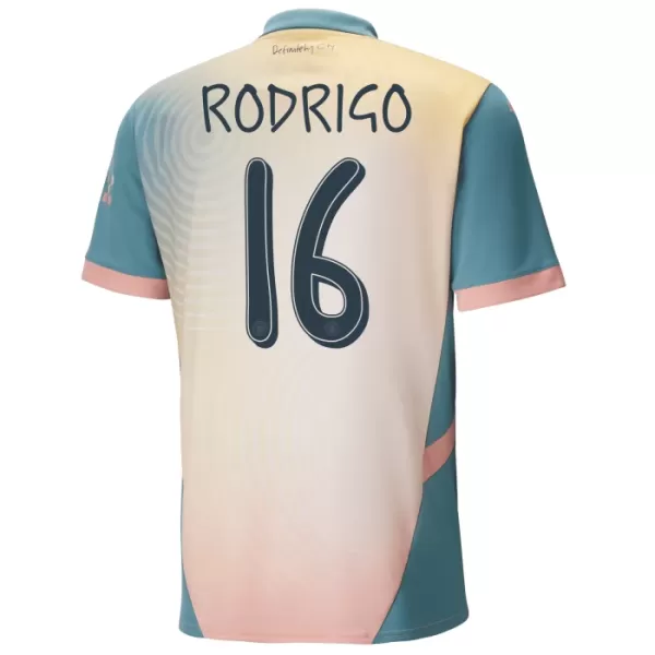 Kit De Football Manchester City Rodrigo Hernández 16 Enfant Fourth 24/25