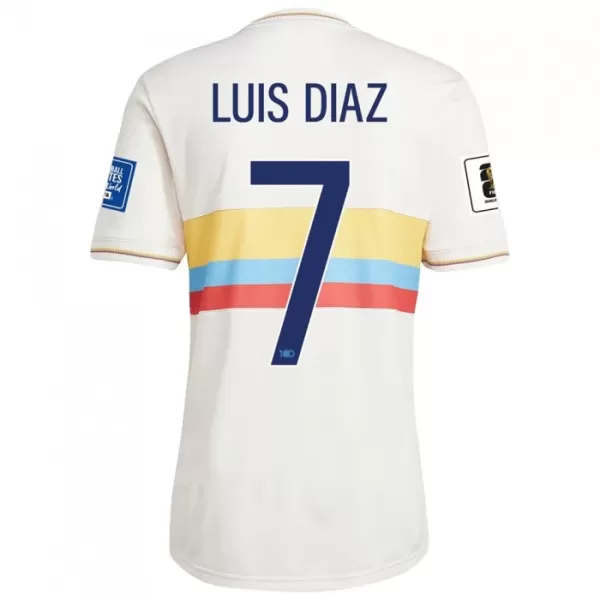 Maillot De Foot Colombie Luis Díaz 7 Anniversaire 2024