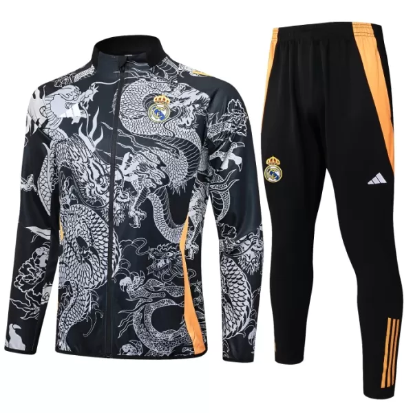 Real Madrid Ensemble Vestes d'Entraînement 24/25 Dragon Noir