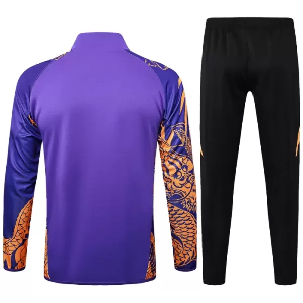 Real Madrid Ensemble Vestes d'Entraînement 24/25 Dragon Violet