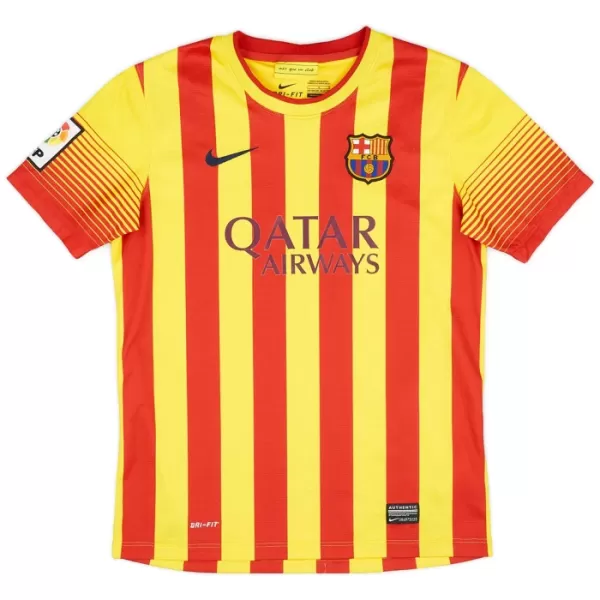 Maillot De Foot FC Barcelone 2013-14 Extérieur Retro