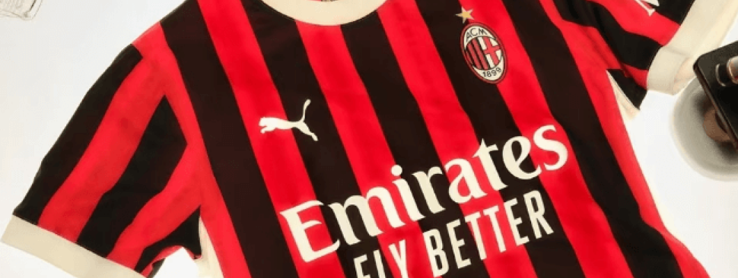 Maillot de l'AC Milan pour la saison 2024-25