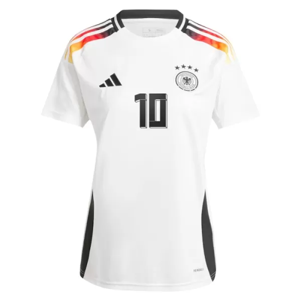 Maillot De Foot Allemagne Jamal Musiala 10 Femme Domicile Euro 2024