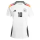 Maillot De Foot Allemagne Jamal Musiala 10 Femme Domicile Euro 2024