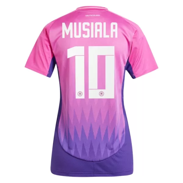 Maillot De Foot Allemagne Jamal Musiala 10 Femme Extérieur Euro 2024